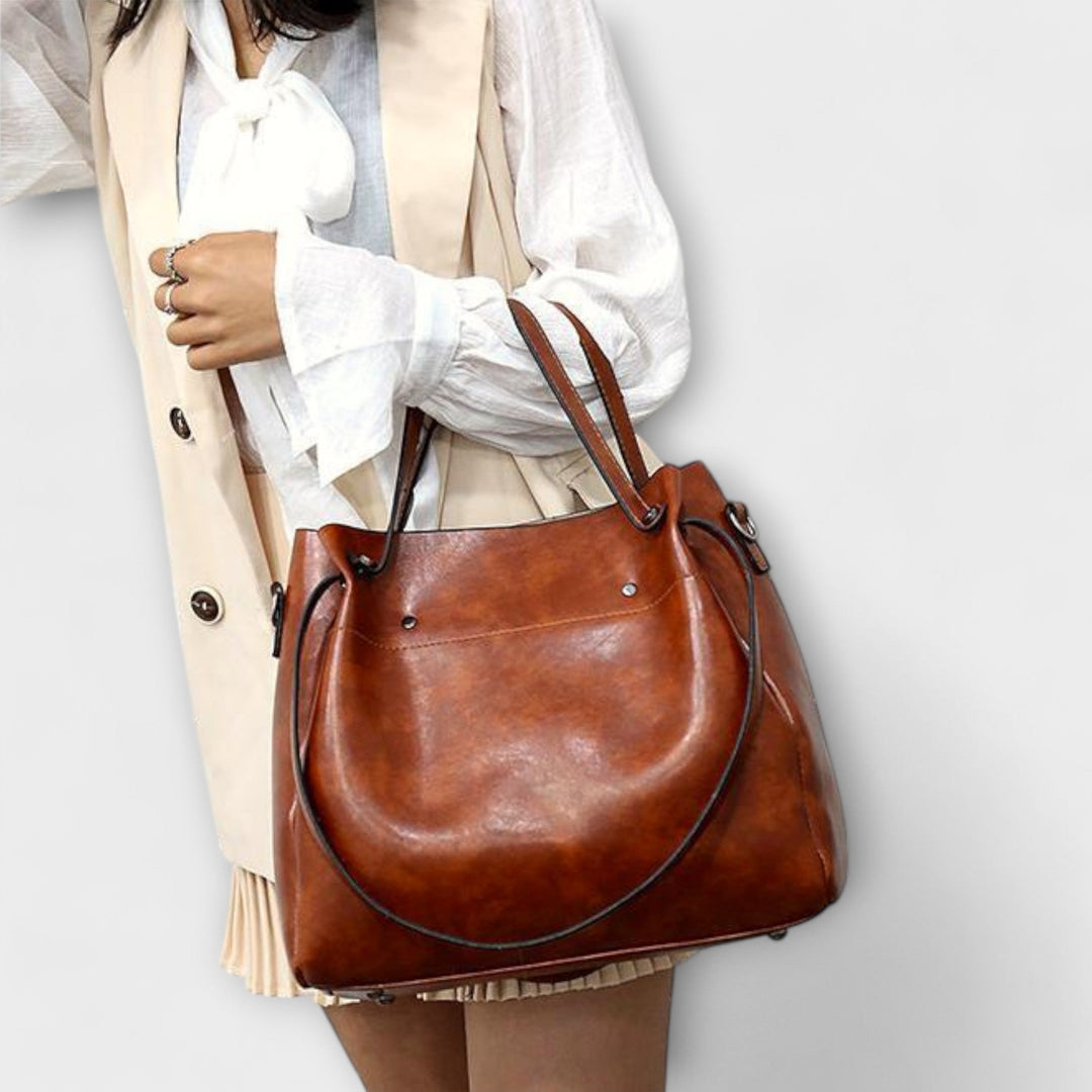 Rachel™ – 4-Piece Vintage Bag Set for Timeless Elegance