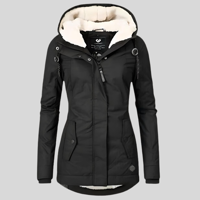Wrenley™ – Waterproof Long Jacket with Hood and Lining