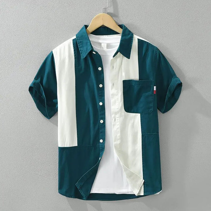 Larkspur Panel Pop Short Sleeve