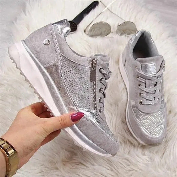Alia™ – Zip Sneakers for Effortless Everyday Style