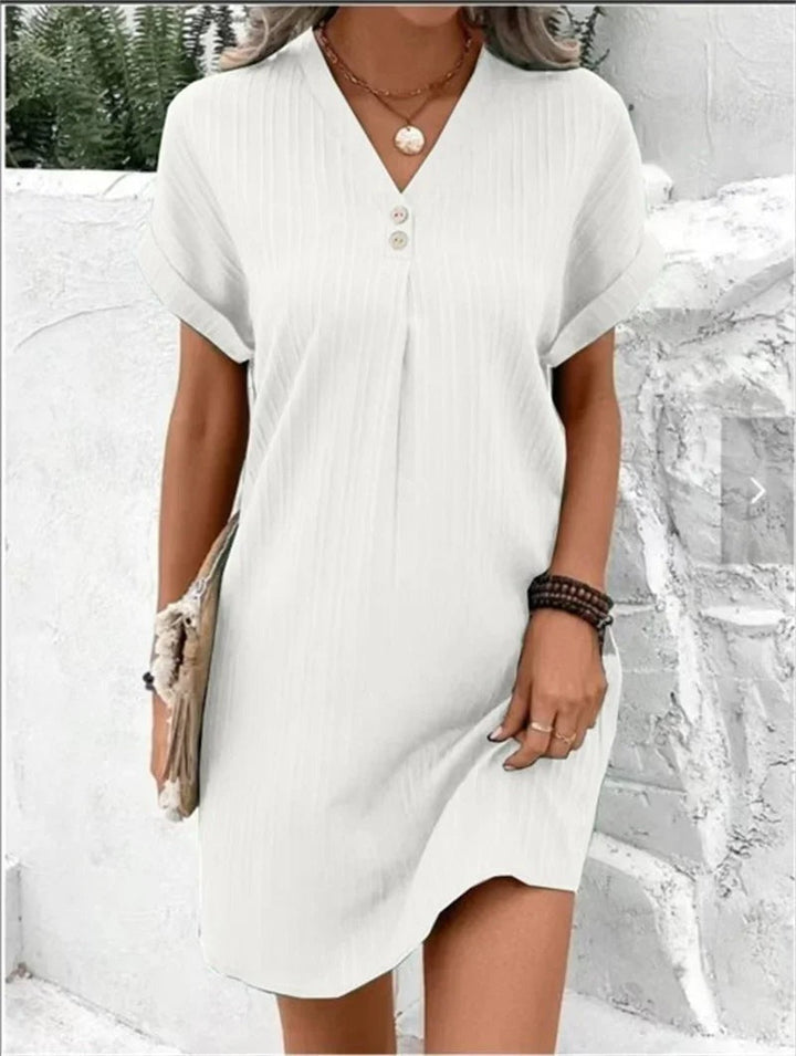 Bethany | Classic V-Collar Dress