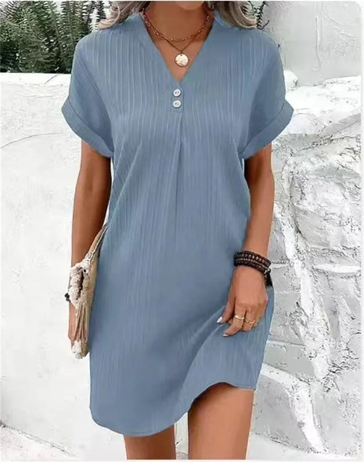 Bethany | Classic V-Collar Dress