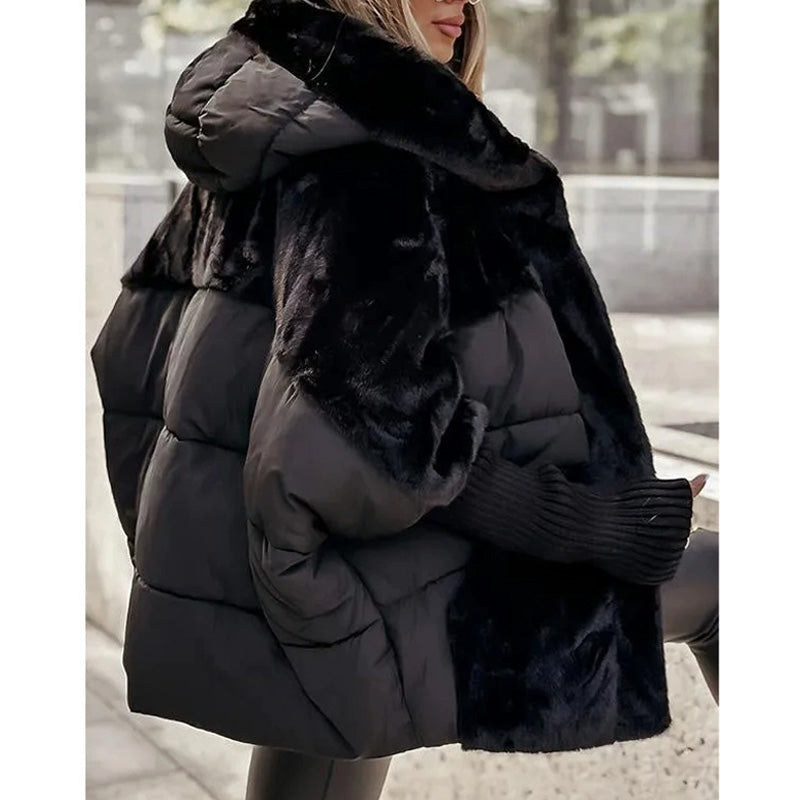 Wrenley™ – Oversized Hooded Puffer Coat for Ultimate Winter Comfort