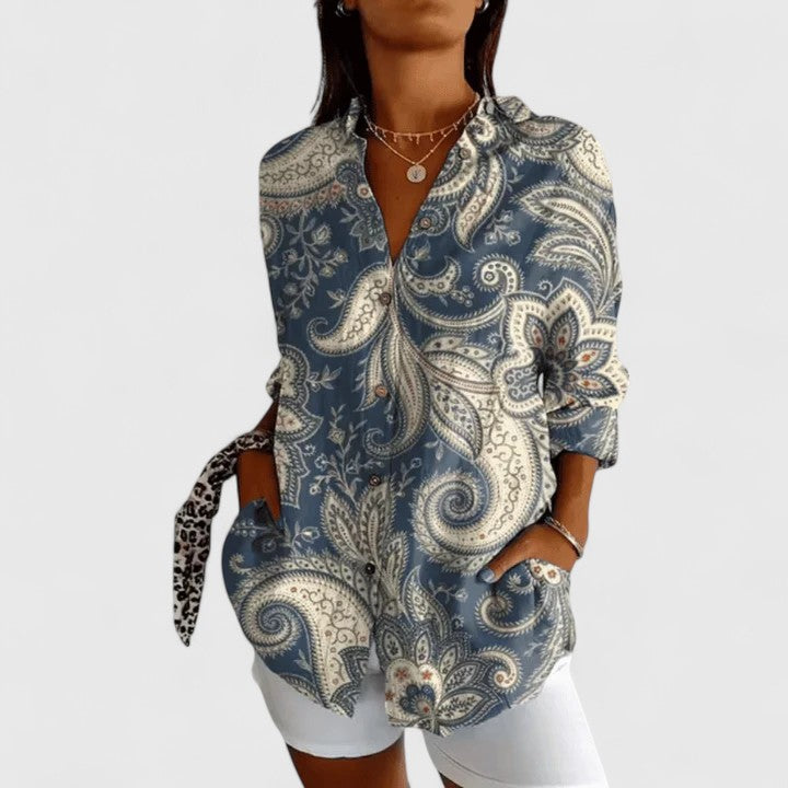 CIDEEMA | Graceful Floral Top