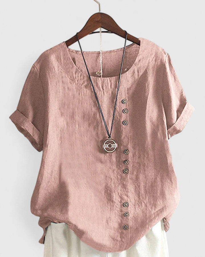 Victoria | Cozy Short Sleeve Top