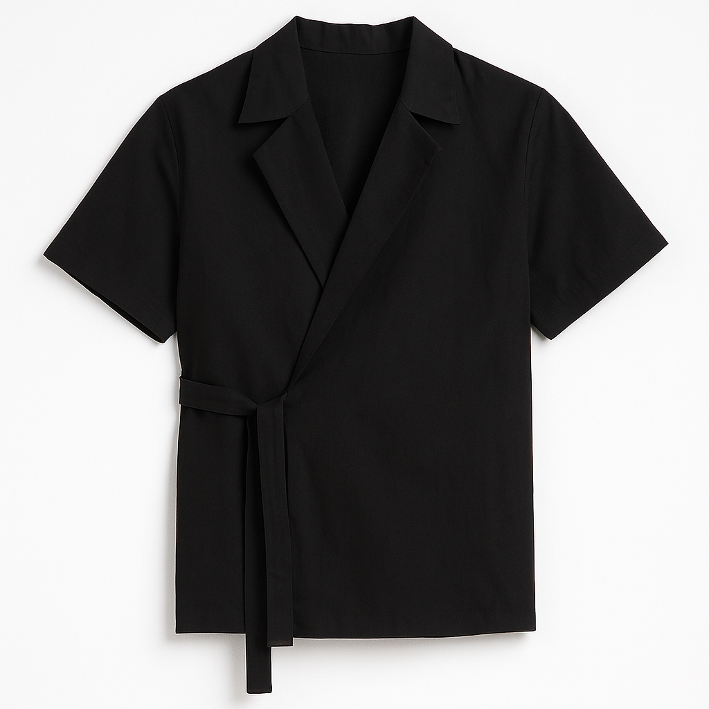 Vittorio Short Sleeve Wrap Shirt