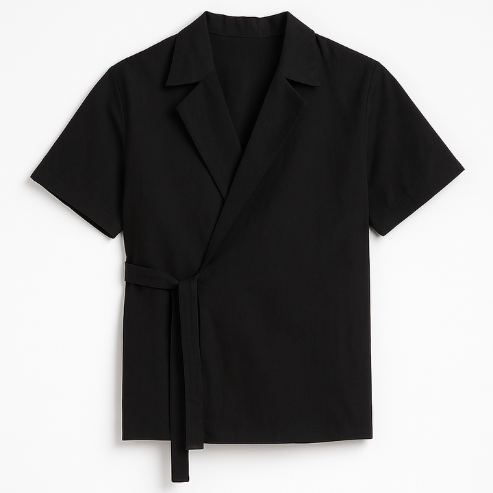 Vittorio Short Sleeve Wrap Shirt