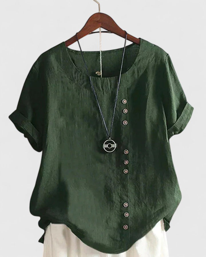 Victoria | Cozy Short Sleeve Top