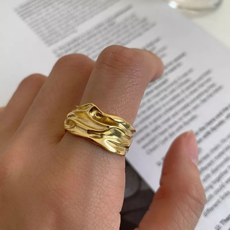 Jaylinette | Big Ring 18K Gold