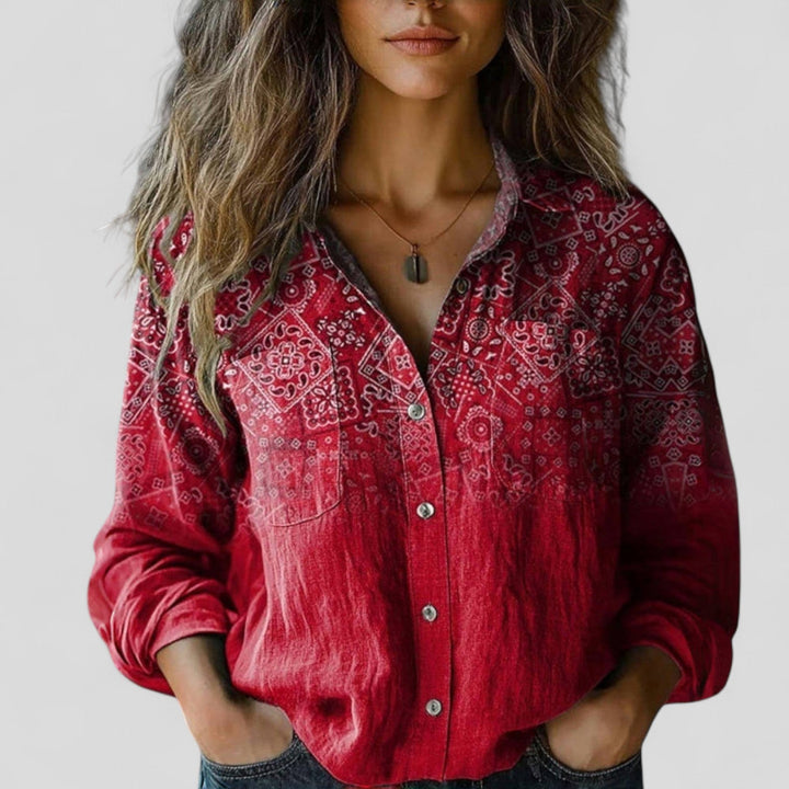 Victoria | Cozy Blouse Top