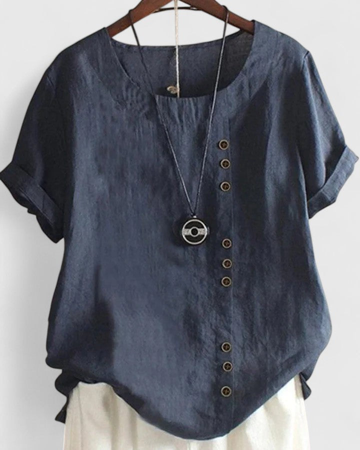 Victoria | Cozy Short Sleeve Top
