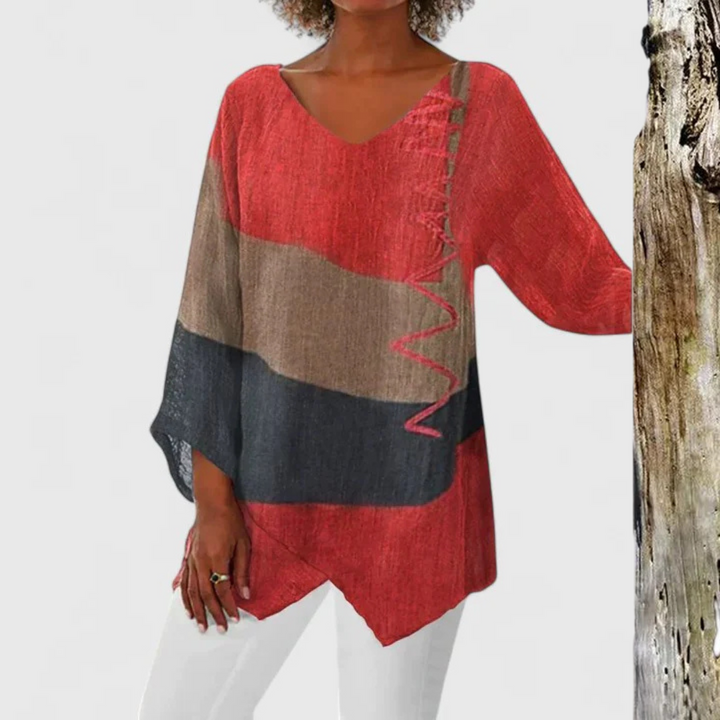 Victoria | Elegant V-Neck Tunic