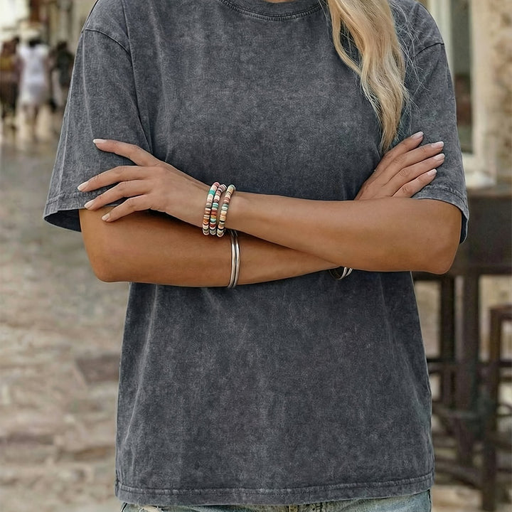 Emma™ Loose Fit Cotton T-Shirt – Soft & Breathable