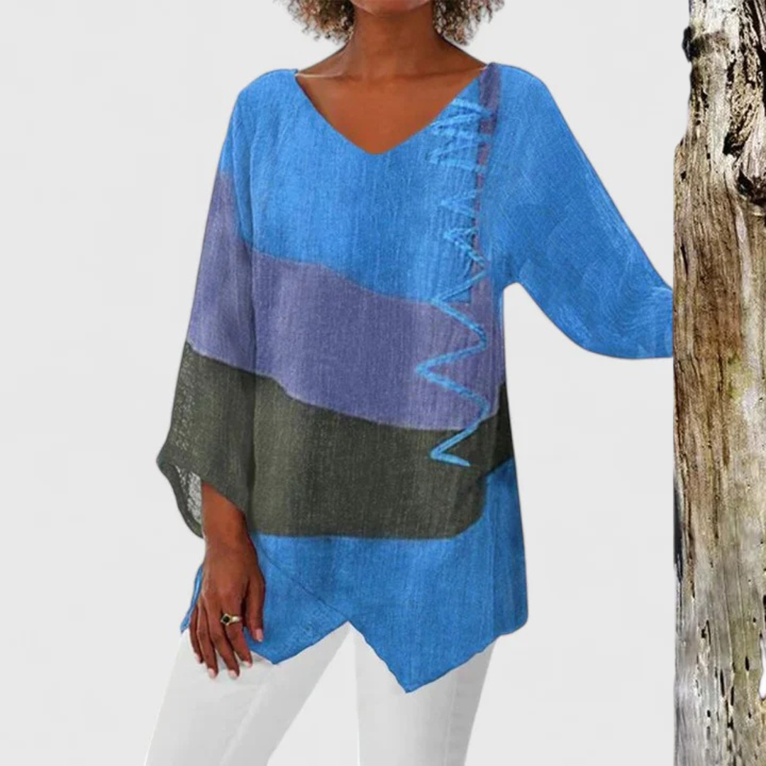 Victoria | Elegant V-Neck Tunic