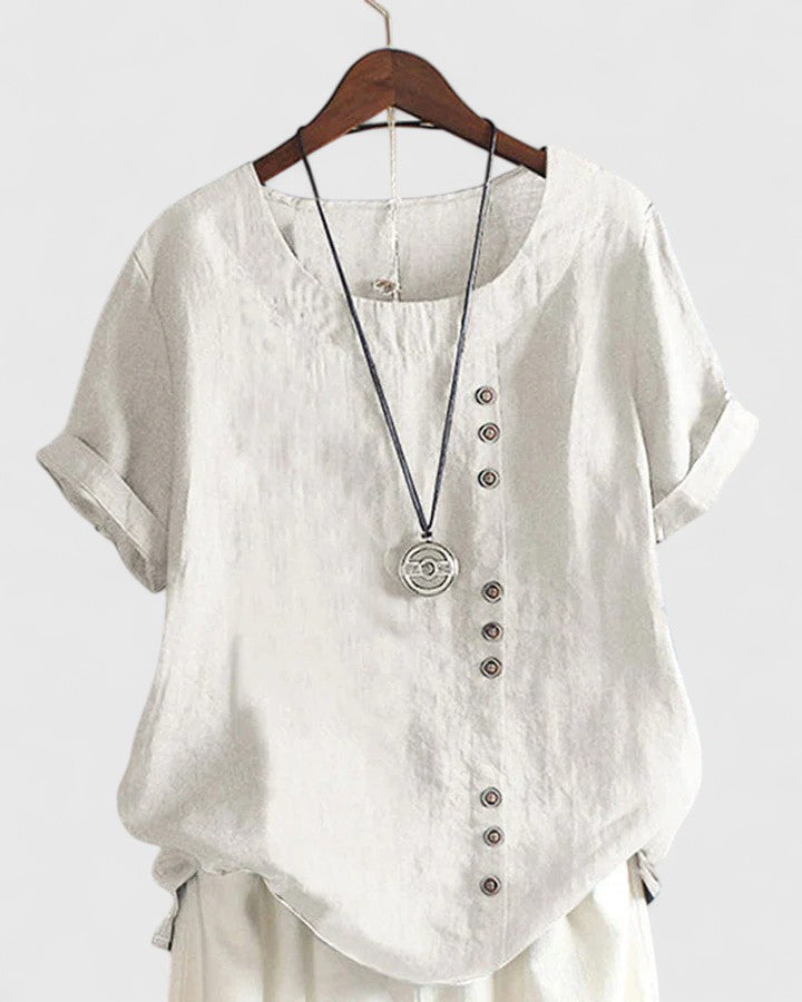 Victoria | Cozy Short Sleeve Top