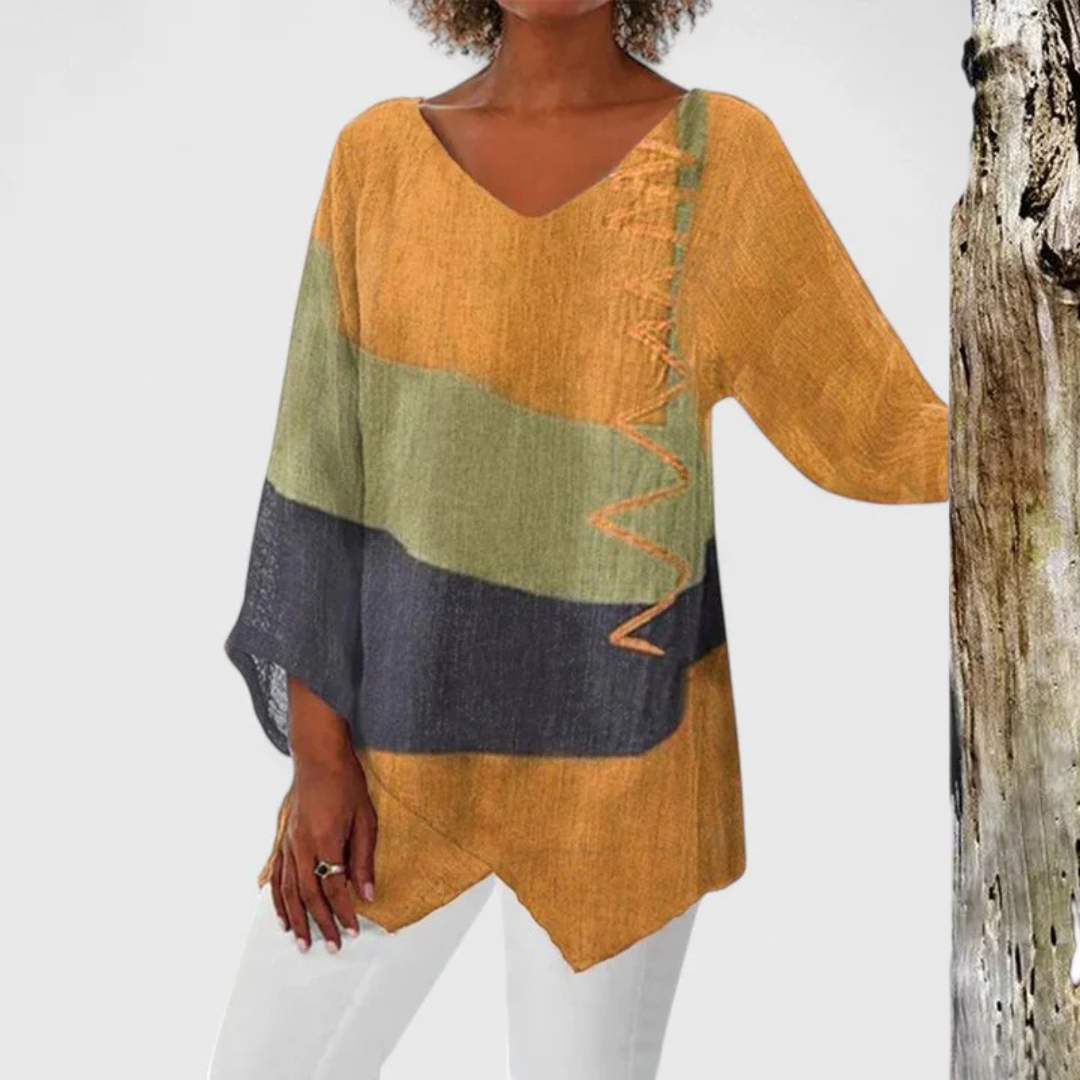Victoria | Elegant V-Neck Tunic