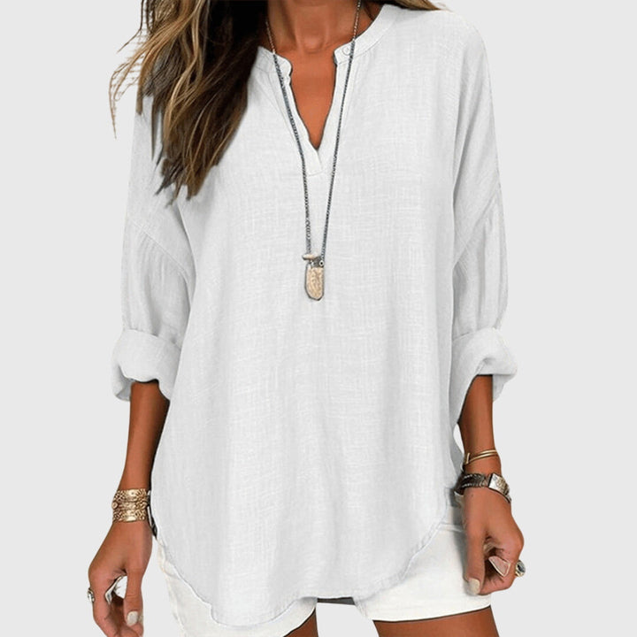 Victoria | Elegant Flowing Beach Shirt