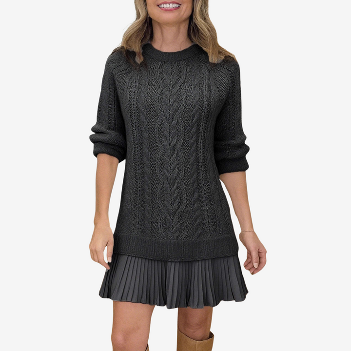 Kimberly™ – Sweater Dress for Timeless Feminine Charm