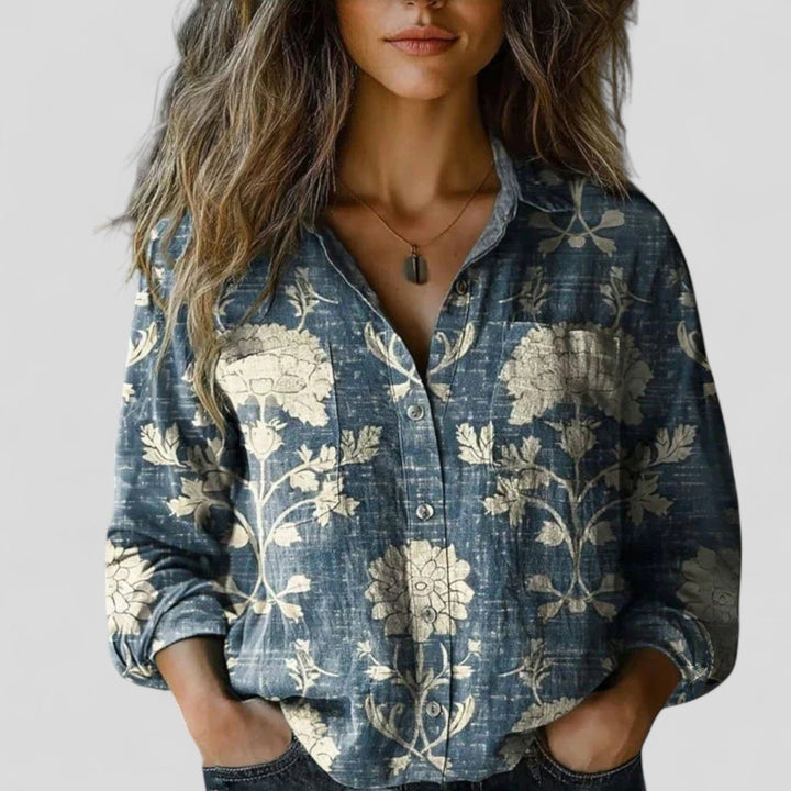 Victoria | Cozy Blouse Top