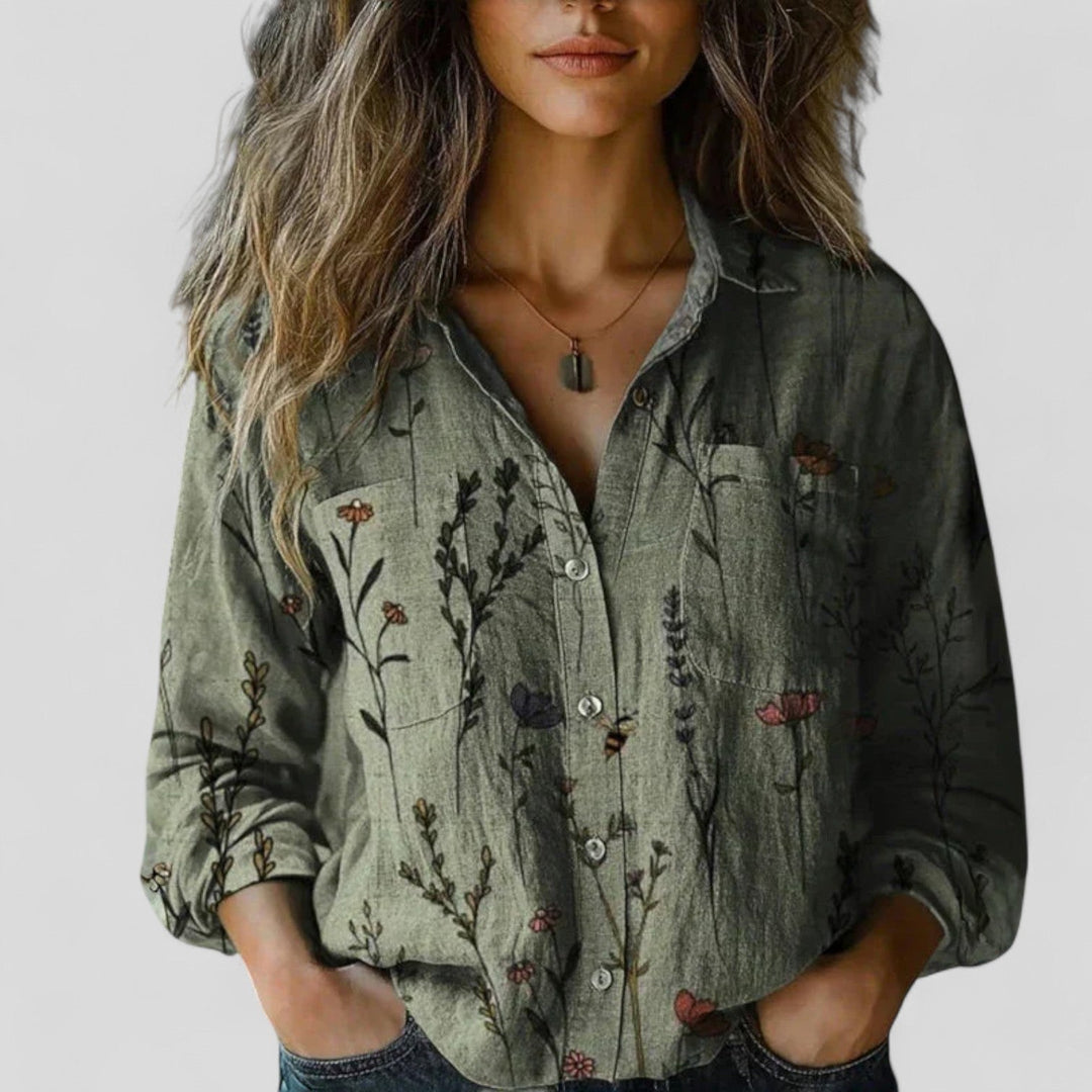 Victoria | Cozy Blouse Top
