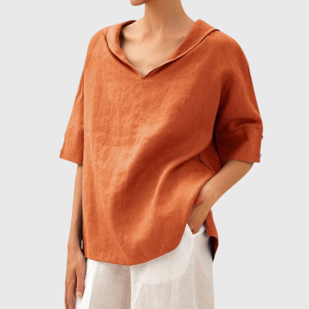 Victoria | Relaxed Fit Casual Blouse