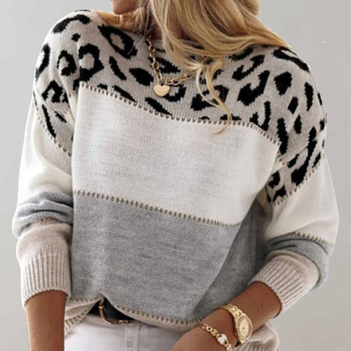 Maison Valmont | Leopard Sweater Elegance