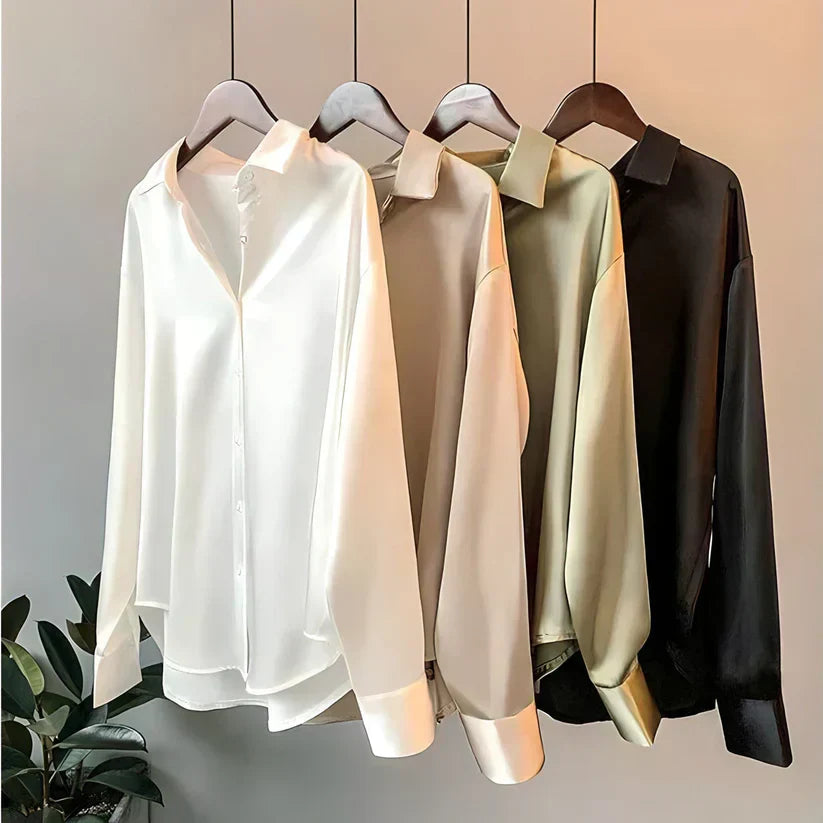 Victoria | Luxurious Silk Top