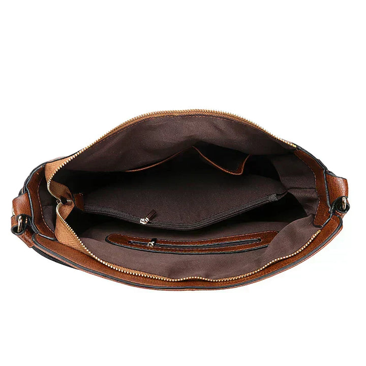 Charlotte™ | Elegant and Spacious Everyday Bag in Classic Black