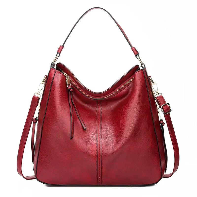 Charlotte™ | Elegant and Spacious Everyday Bag in Classic Black