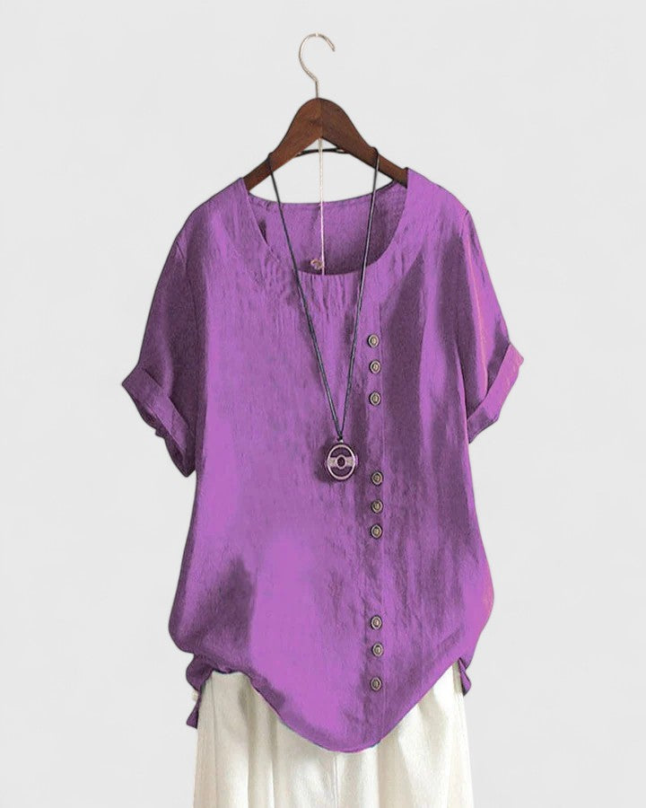 Victoria | Cozy Short Sleeve Top