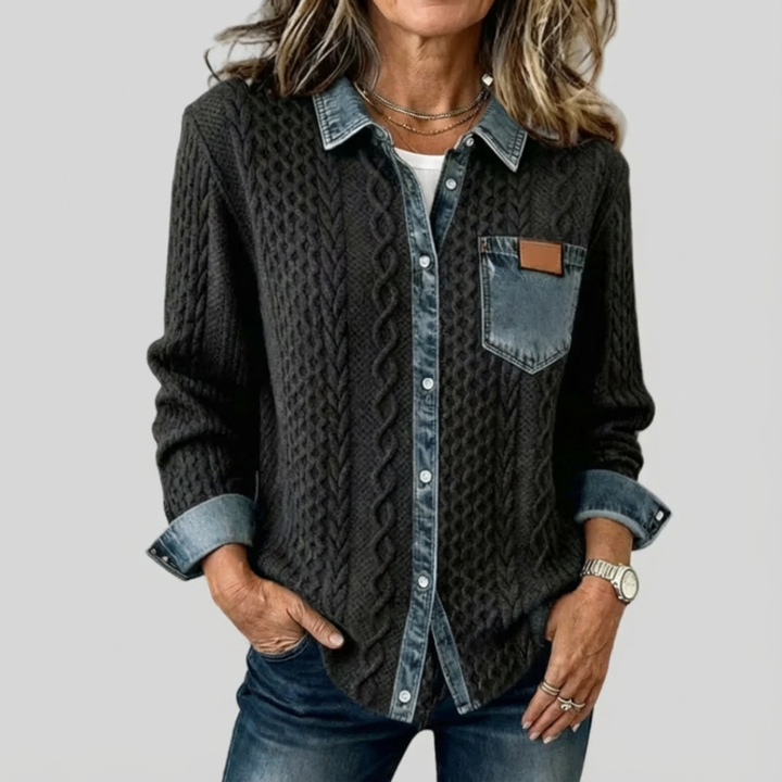 Marlow | Heritage Knit Denim Shirt