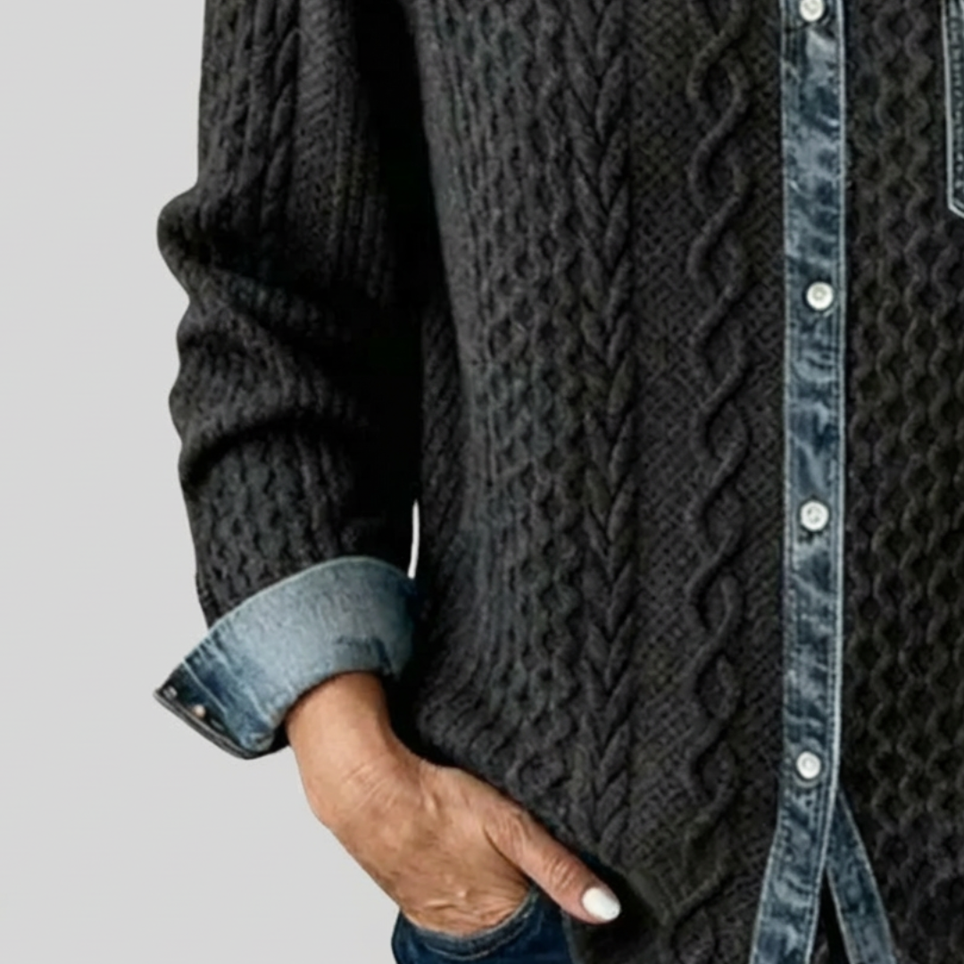 Marlow | Heritage Knit Denim Shirt