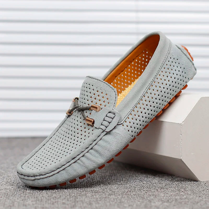 Carl™ – Breathable Vegan Leather Slip-Ons with Modern Comfort and Refined Ease