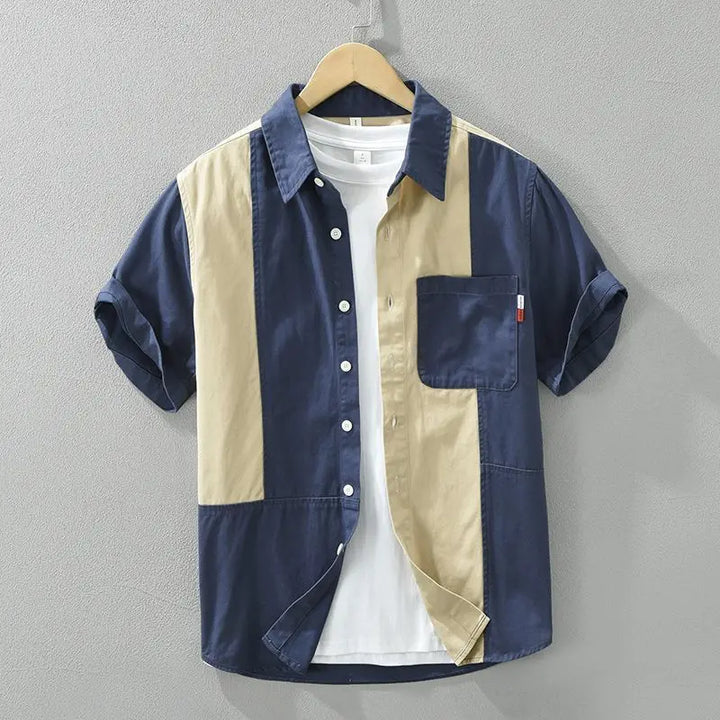 Larkspur Panel Pop Short Sleeve
