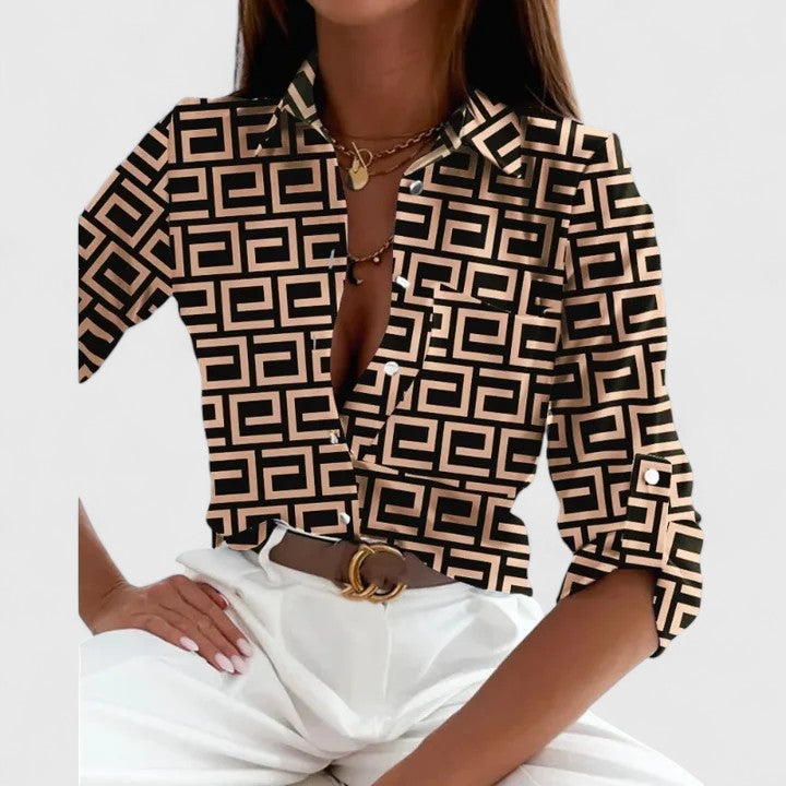 Victoria | Chic Long Sleeve Top