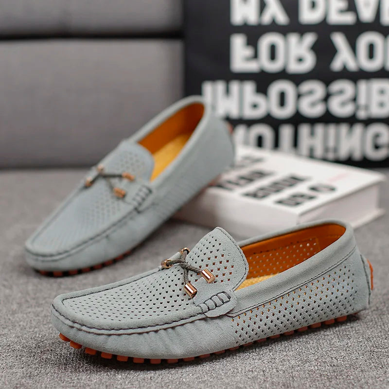 Carl™ – Breathable Vegan Leather Slip-Ons with Modern Comfort and Refined Ease