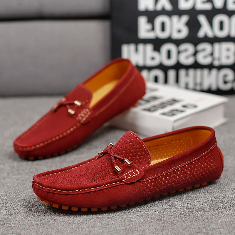 Carl™ – Breathable Vegan Leather Slip-Ons with Modern Comfort and Refined Ease