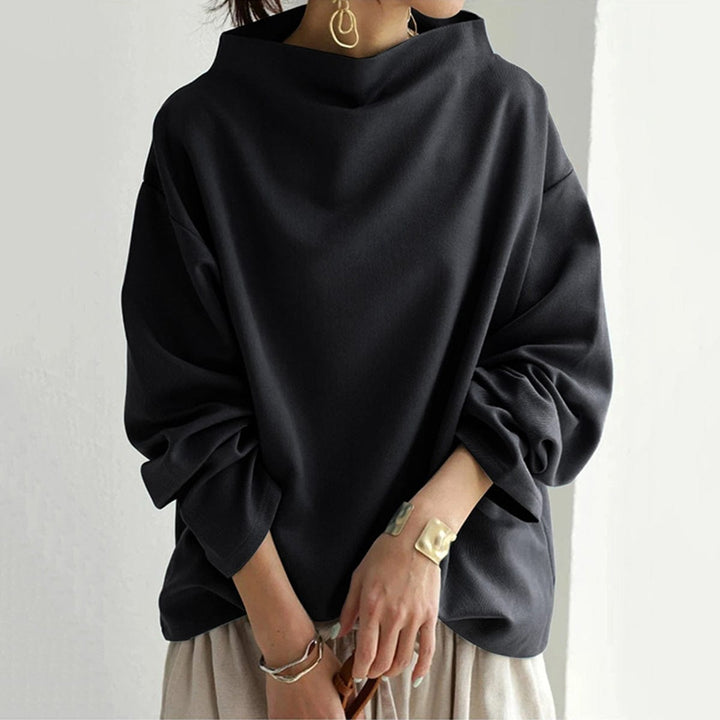 Victoria | Sleek High Neck Blouse