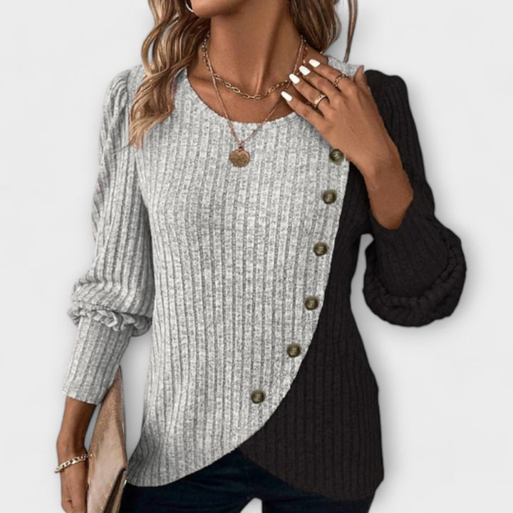 Victoria | Chic Knit Blouse