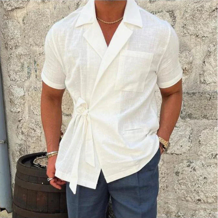 Vittorio Short Sleeve Wrap Shirt