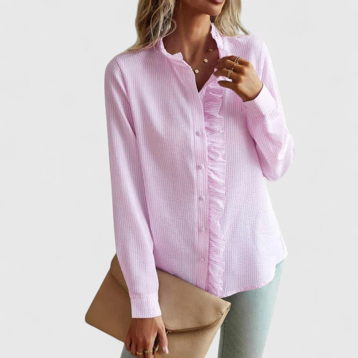 Victoria | Elegant Long Sleeve Top