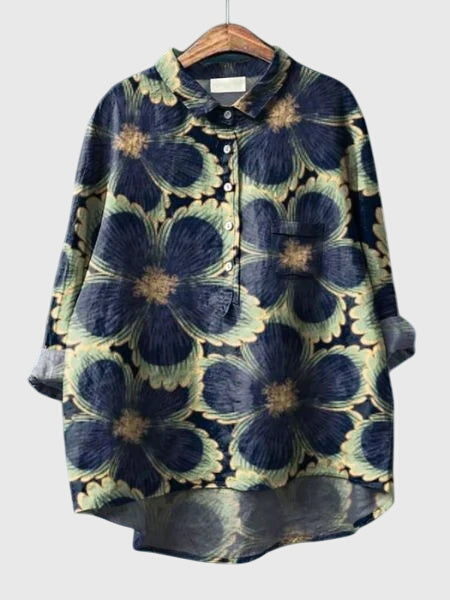 Victoria | Blossom Pattern Blouse