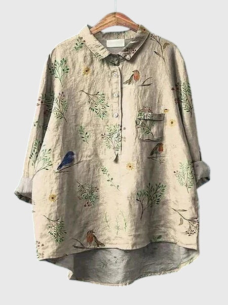Victoria | Blossom Pattern Blouse