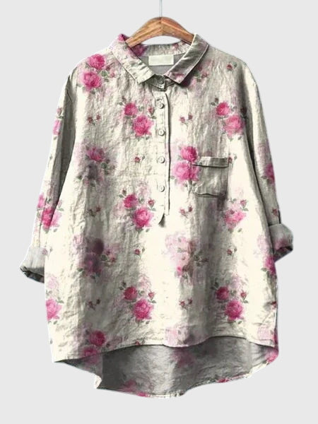 Victoria | Blossom Pattern Blouse
