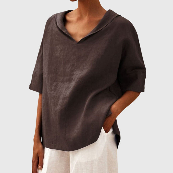 Victoria | Relaxed Fit Casual Blouse
