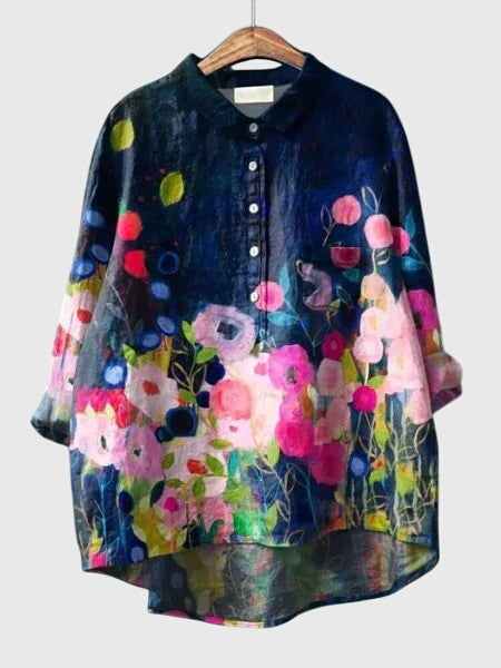 Victoria | Blossom Pattern Blouse