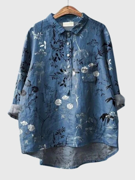 Victoria | Blossom Pattern Blouse