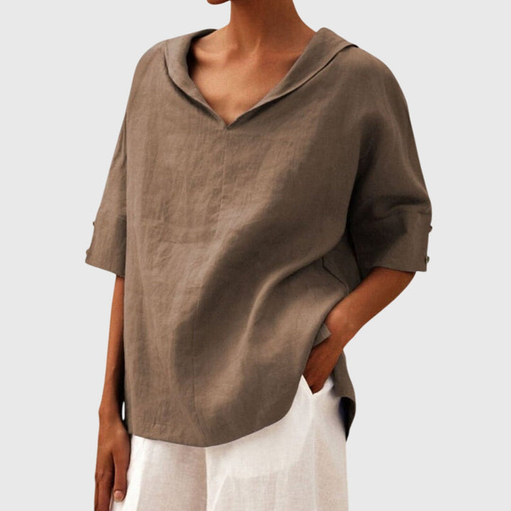 Victoria | Relaxed Fit Casual Blouse