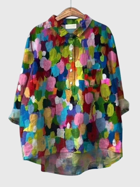 Victoria | Blossom Pattern Blouse