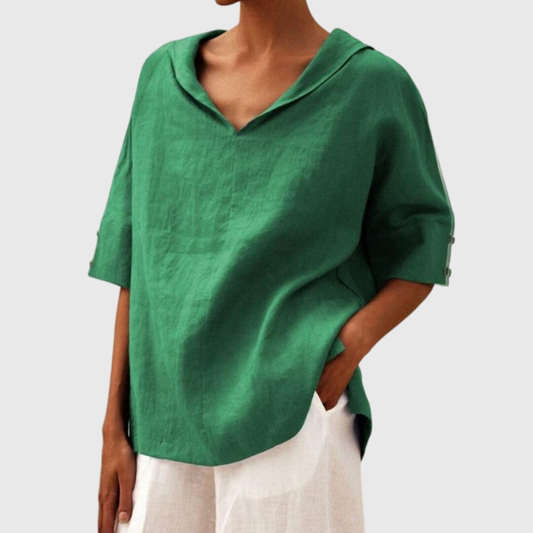 Victoria | Relaxed Fit Casual Blouse